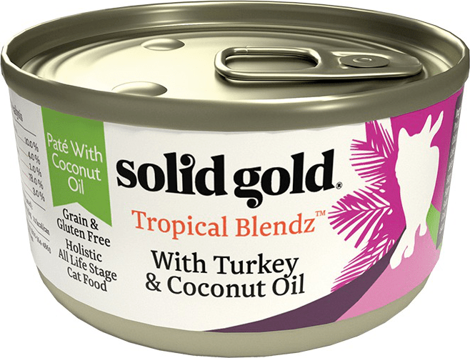 Solid Gold Tropical Blendz With Turkey